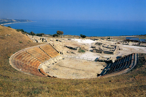 Eraclea Minoa teatro greco romano