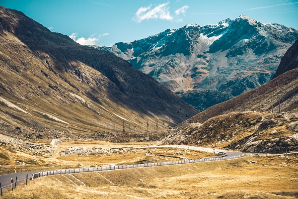 Itinerari in moto d'inverno